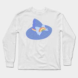 Rainbow Witch Hat Long Sleeve T-Shirt